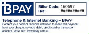BPAY Payment Options