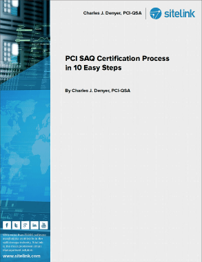 PCI SAQ Certification Process cover page