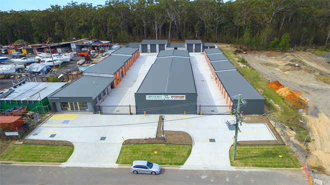 Jervis Bay Storage Facility Aerial View